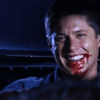 Dean always finds a reason to smile